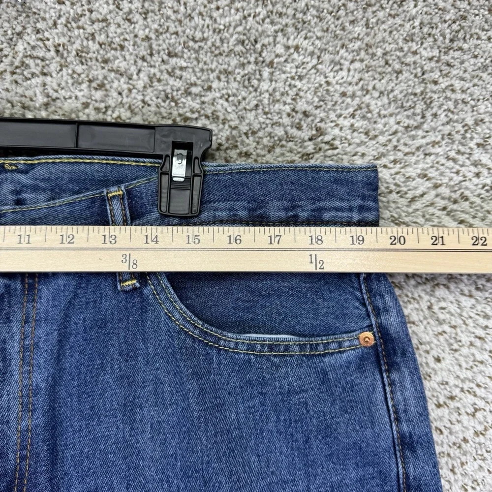 Levi's 505Jeans Mens Size 38x30 Blue Denim Pants Straight Leg Medium Wash Cotton